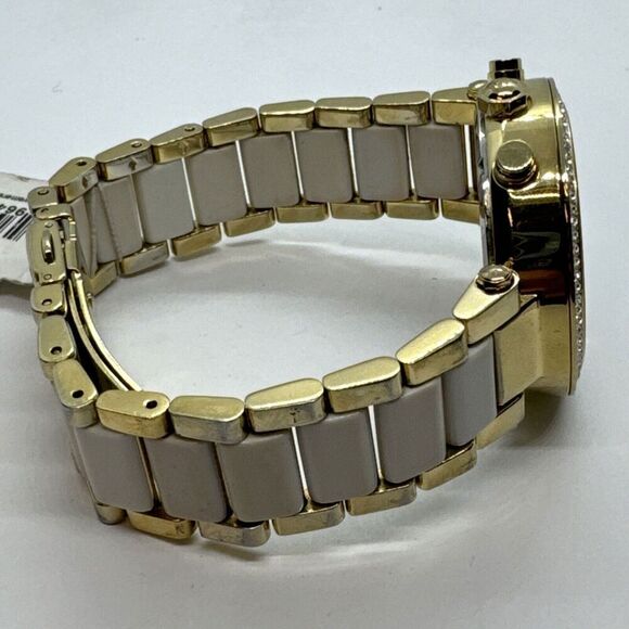 Michael Kors Parker MK6119 Womens Two Tone Analog Dial Quartz Wrist Watch JNA398 - Picture 11 of 11